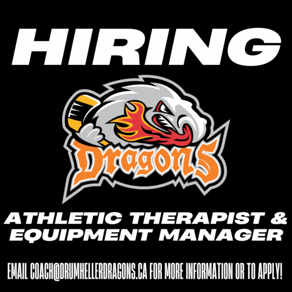 Dragons Hiring for AT/Equipment Manager