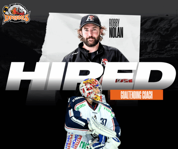 Dragons Hire New Goaltending Coach