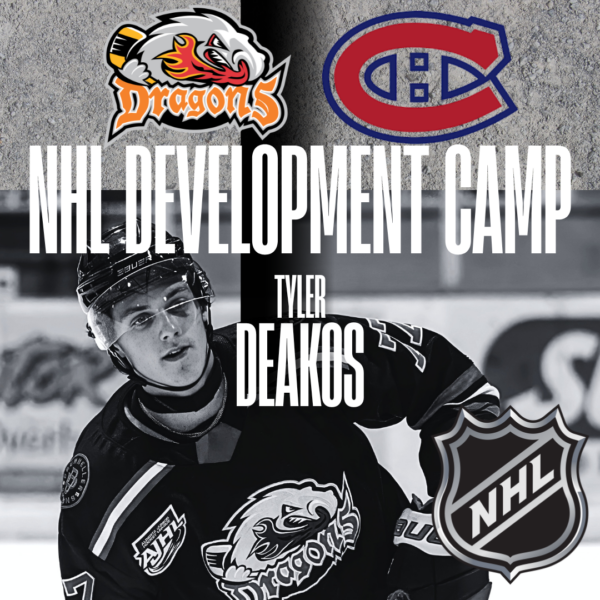 TYLER DEAKOS TAKES THE NEXT STEP AT MONTREAL CANADIENS DEVELOPMENT CAMP